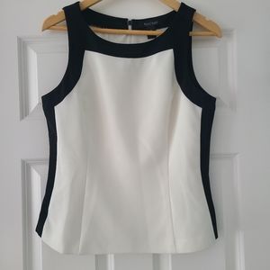 White House Black Market Suiting Sleeveless Shell